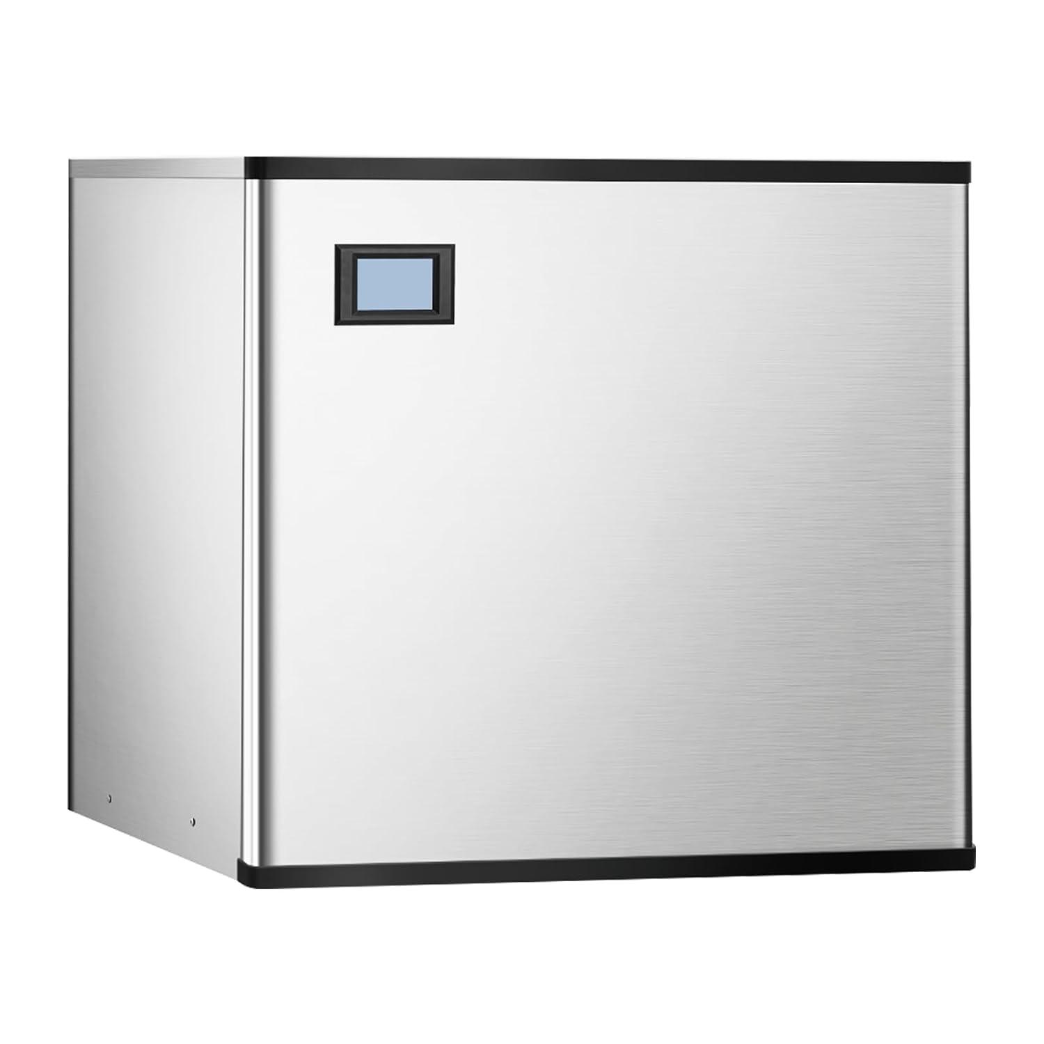 imageVEVOR Commercial Ice Maker Storage Bin 300 LBS Capacity IceBin Commercial Ice Storage Bin with Adjustable AntiSlip Rubber Feet Suitable for Restaurant Hotel and Beverage ShopsIce Maker Unit