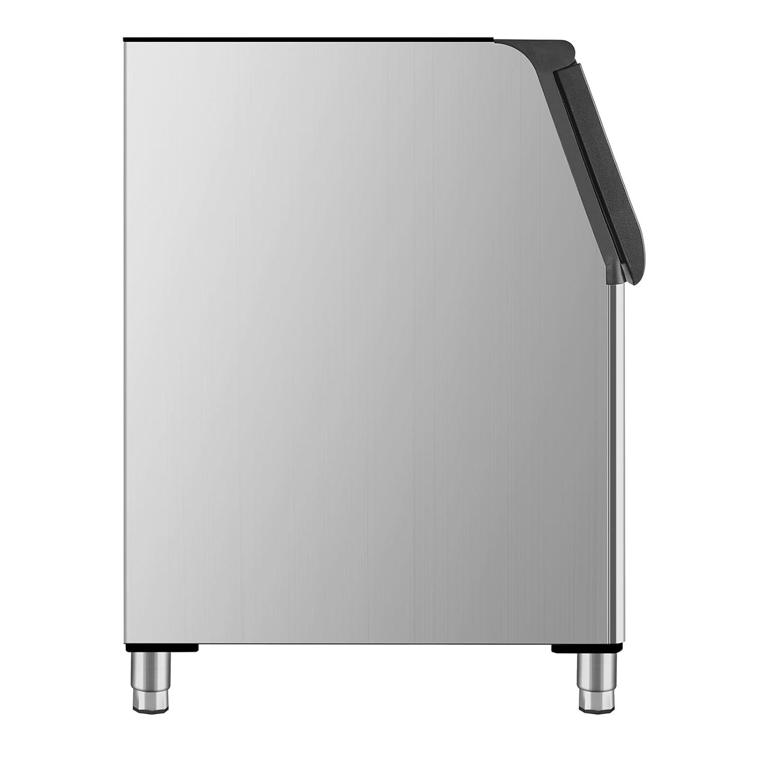 imageVEVOR Commercial Ice Maker Storage Bin 300 LBS Capacity IceBin Commercial Ice Storage Bin with Adjustable AntiSlip Rubber Feet Suitable for Restaurant Hotel and Beverage ShopsIce Storage Bin