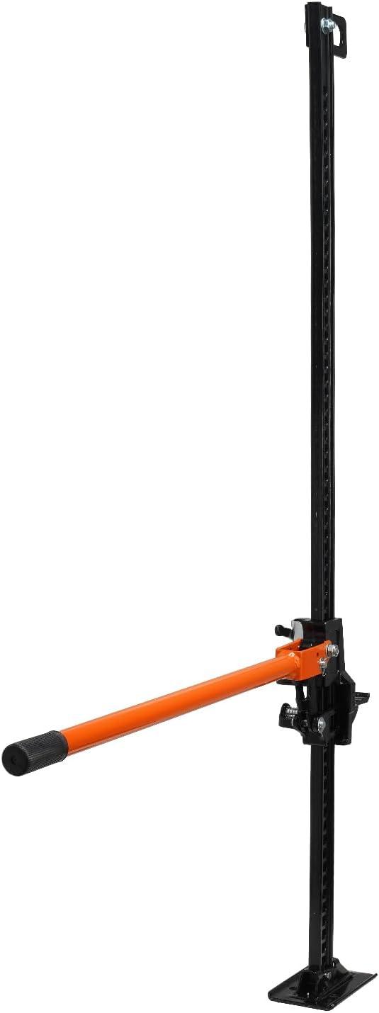 imageVEVOR Farm Jack60quot Utility High Lift Farm Jack 7000 lbs Capacity Ratcheting Off Road Utility Jack HeavyDuty Farm Jack for Tractor Truck SUV Bumper Lift Orange60 inch