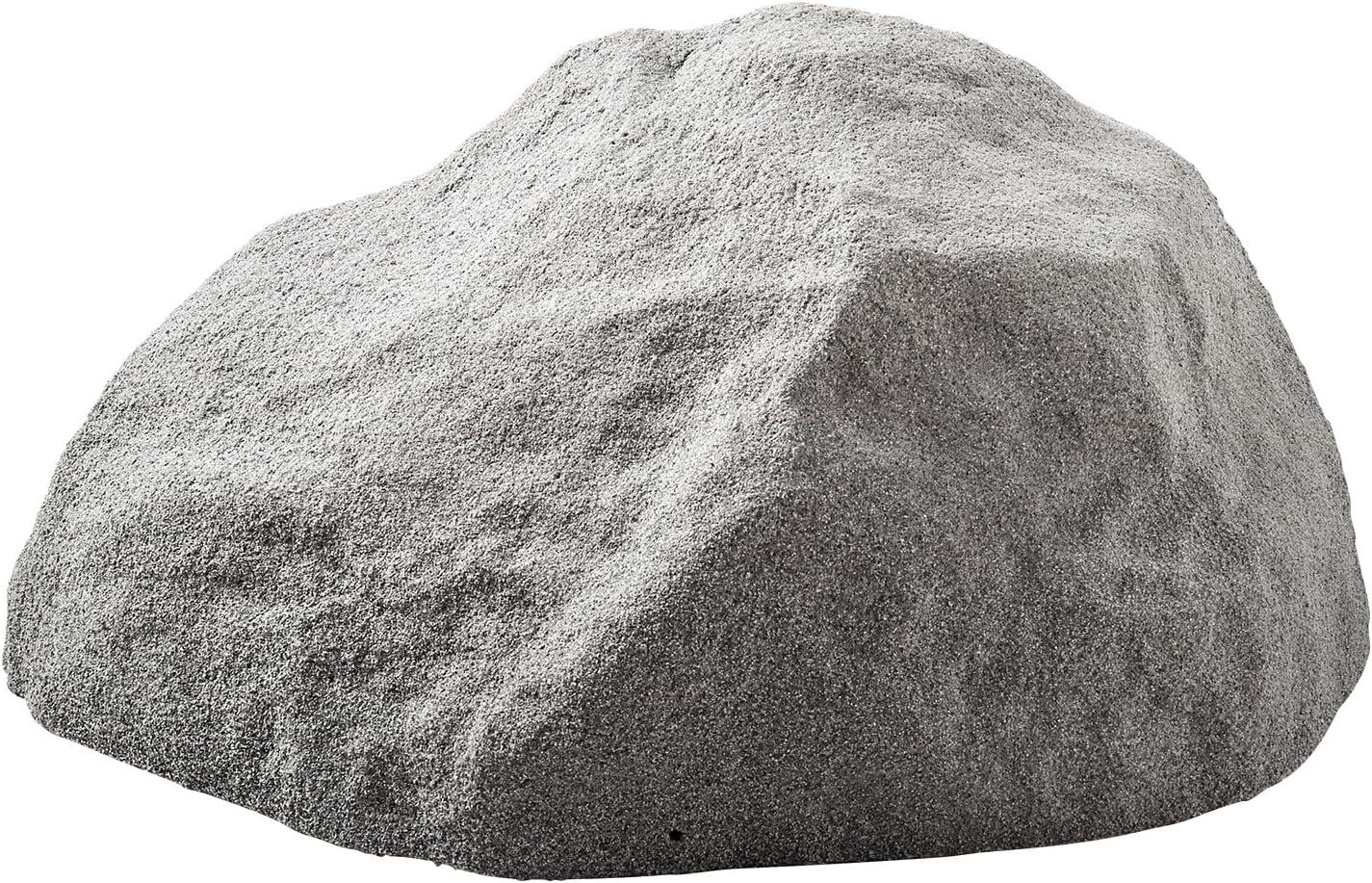 imageVEVOR Faux Rock Cover Outdoor Fake Rock Well Pump Cover Realistic Natural Texture Lightweight ampamp WeatherResistant Artificial Boulder for Landscaping Garden Yard Dcor Sandy Brown Small SizeIrregular ovalMediumdark grey