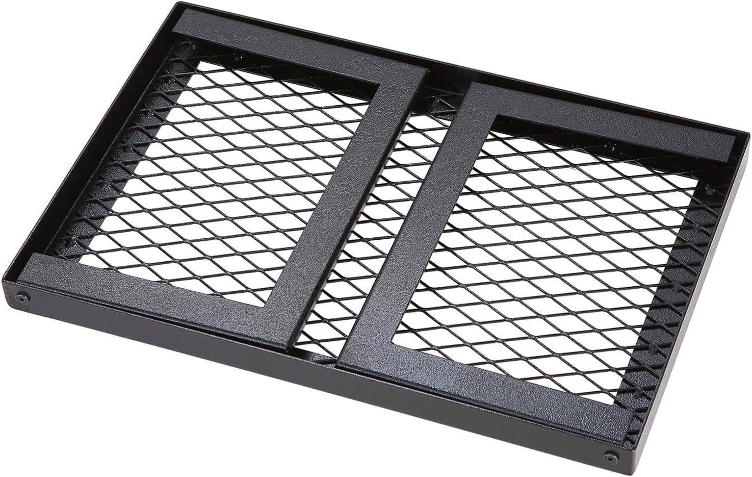 imageVEVOR Folding Campfire Grill Heavy Duty Steel Mesh Grate 224quot Portable Camping Grates Over Fire Pit Camp Fire Cooking Equipment with Legs Carrying Bag Grilling Rack for Outdoor Open Flame Cooking181212 inch