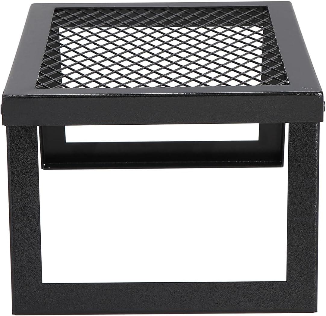 imageVEVOR Folding Campfire Grill Heavy Duty Steel Mesh Grate 224quot Portable Camping Grates Over Fire Pit Camp Fire Cooking Equipment with Legs Carrying Bag Grilling Rack for Outdoor Open Flame Cooking181212 inch