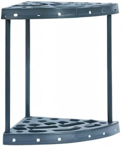 imageVEVOR Garden Tool Organizer 19 Slots Yard Tool Tower Rack for Garage Organization and Storage Hold LongHandled ToolRakeBroomShovel PP Garden Tool Stand Holder Organizer for Yard Shed Outdoor