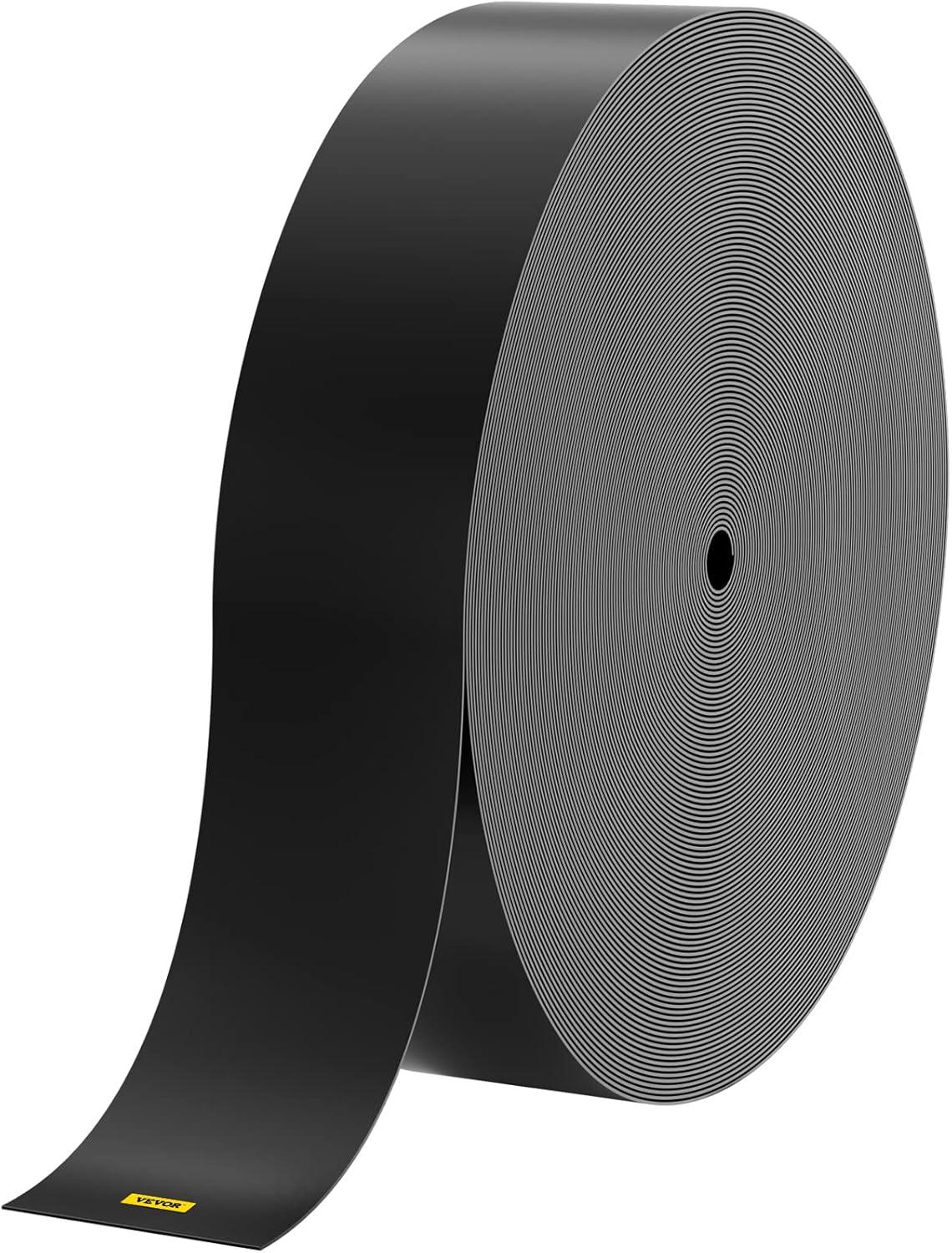 imageVEVOR Landscape Edging 10 inch Depth 60 ft Total Length Recycled HDPE Coiled Terrace Board Flexible Bender Border for Landscaping Lawn Garden Yard Against Invading Weeds Black300 FT