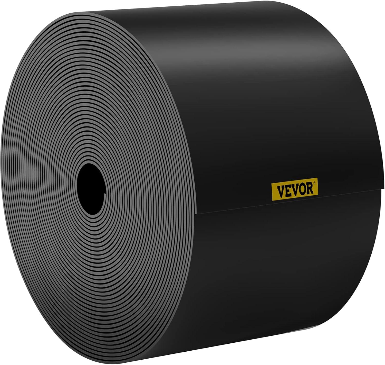 imageVEVOR Landscape Edging 10 inch Depth 60 ft Total Length Recycled HDPE Coiled Terrace Board Flexible Bender Border for Landscaping Lawn Garden Yard Against Invading Weeds Black40 FT