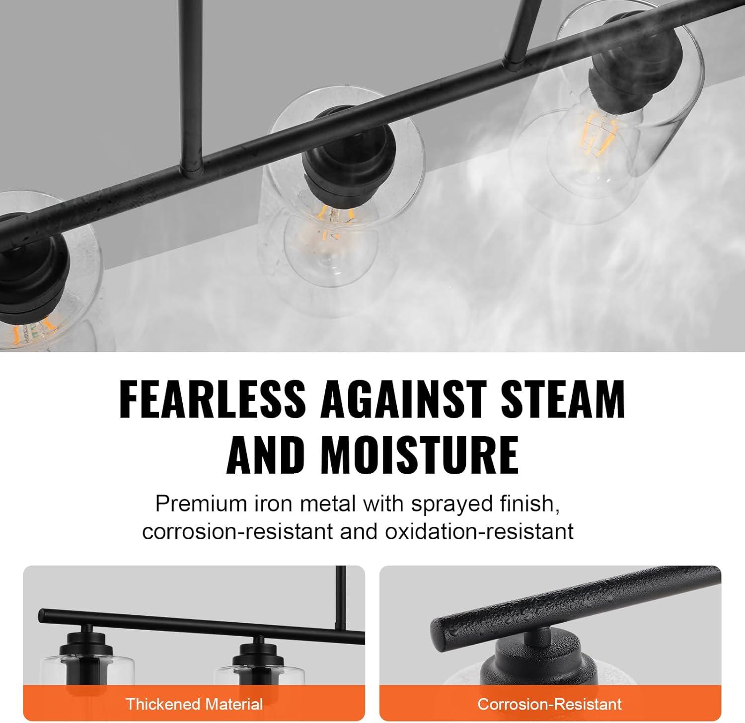 imageVEVOR Landscape Lighting 6W Low Voltage LED Landscape Lights IP66 Waterproof Landscape Spotlights Yard Lawn Garden Pathway Outdoor Lights 12V 24V 450LM Warm White 3000K 12 Pack with ConnectorsIndoorModern Chandelier Light