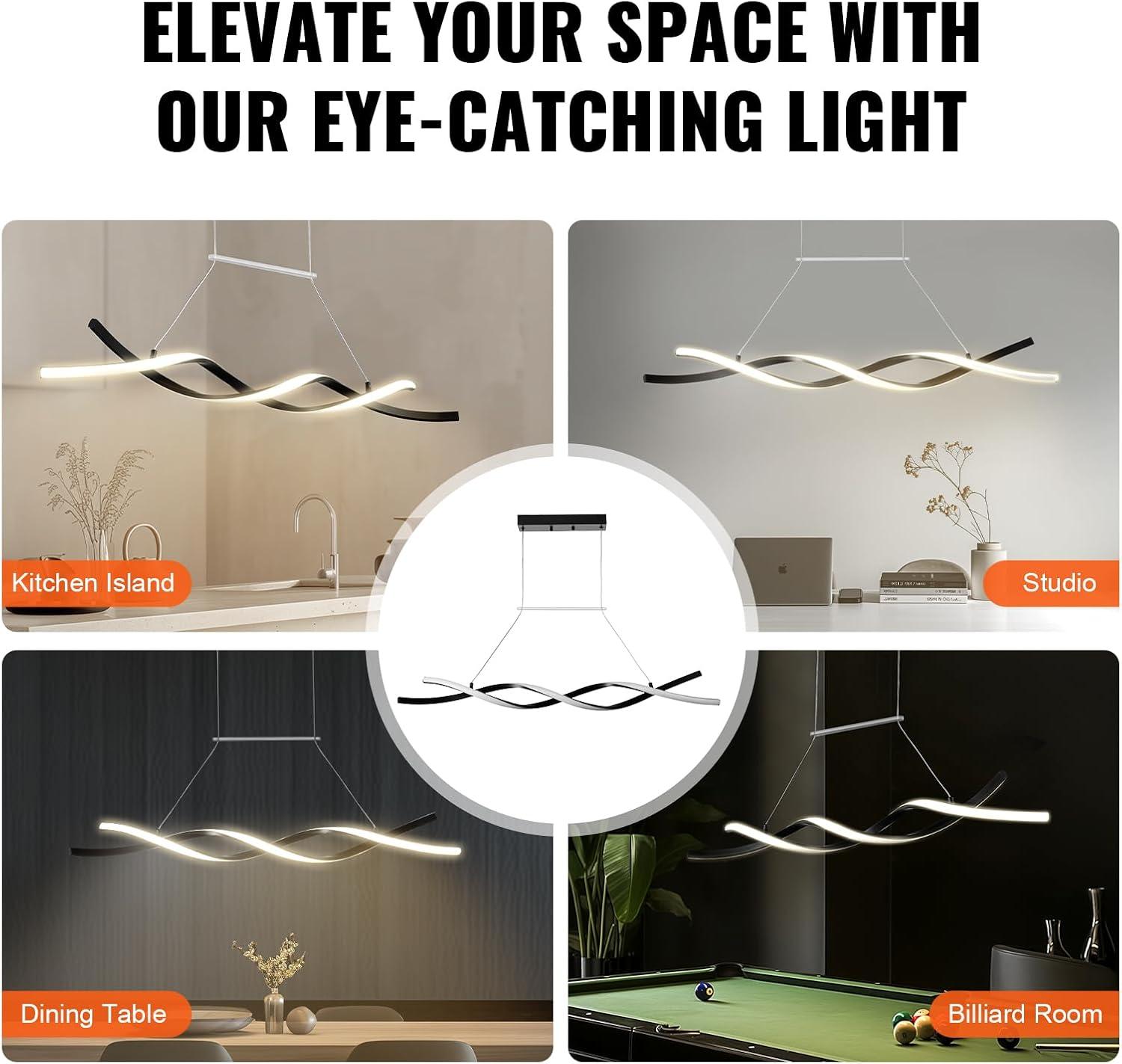 imageVEVOR Landscape Lighting 6W Low Voltage LED Landscape Lights IP66 Waterproof Landscape Spotlights Yard Lawn Garden Pathway Outdoor Lights 12V 24V 450LM Warm White 3000K 12 Pack with ConnectorsIndoorModern Chandelier Light