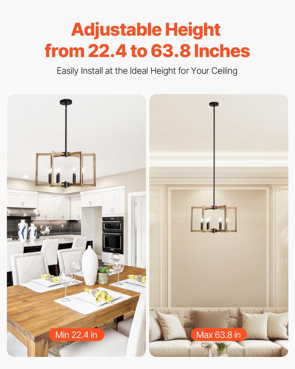 imageVEVOR Landscape Lighting 6W Low Voltage LED Landscape Lights IP66 Waterproof Landscape Spotlights Yard Lawn Garden Pathway Outdoor Lights 12V 24V 450LM Warm White 3000K 12 Pack with ConnectorsIndoorLantern Chandelier