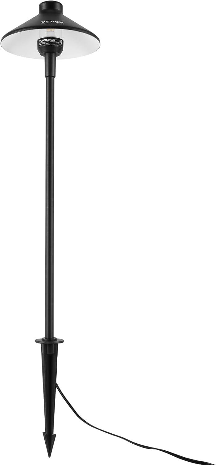 imageVEVOR Landscape Lighting 6W Low Voltage LED Landscape Lights IP66 Waterproof Landscape Spotlights Yard Lawn Garden Pathway Outdoor Lights 12V 24V 450LM Warm White 3000K 12 Pack with ConnectorsOutdoorWalkway Lights