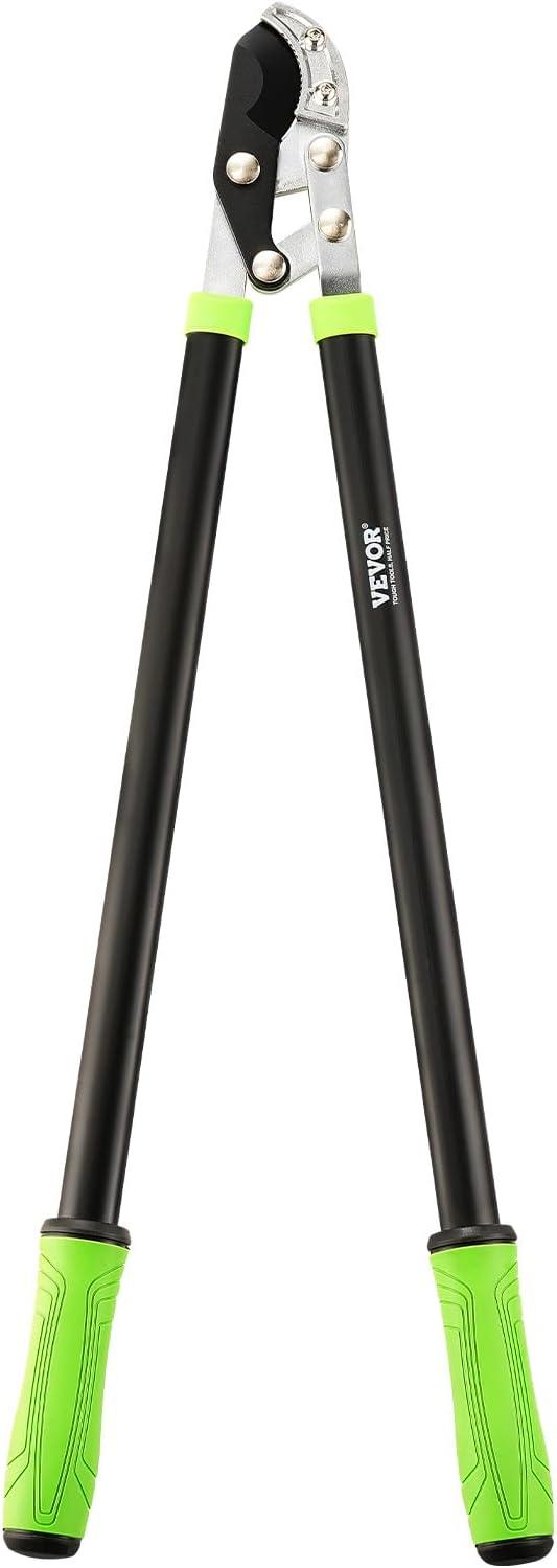 imageVEVOR Loppers for Tree Trimming 32 inch Garden Anvil Trimmer with Compound Action Sharp Steel Blade Heavy Duty Tree Branch Cutter Up to 2 inch Dia Cut Capacity Ergonomically Designed Handles