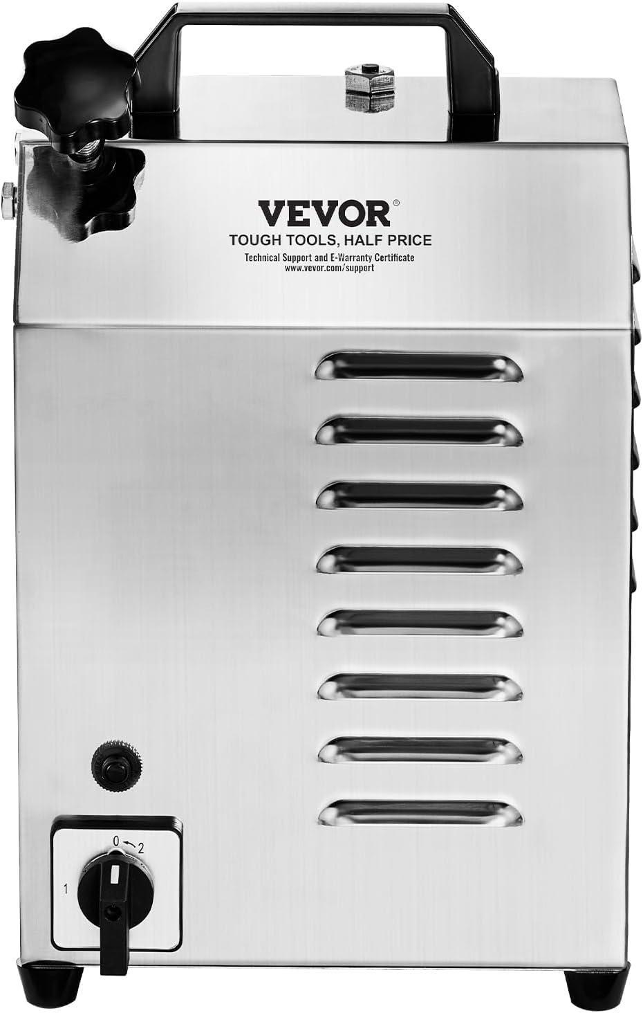 imageVEVOR Manual Meat Mixer 15 Pound Capacity Tank Meat Processing Equipment Stainless Steel Meat Mixer Sausage Mixer Machine with Lid and Handle Ground Beef Hand Mixer SilverCT22