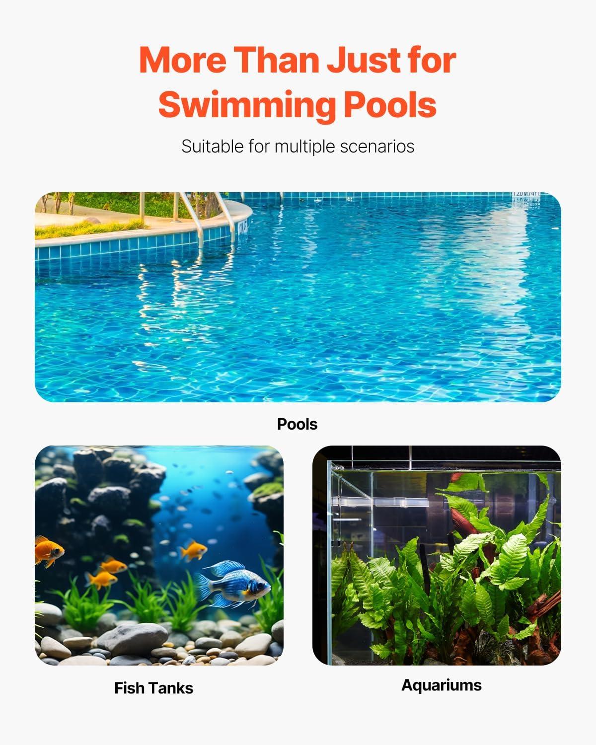 imageVEVOR Pool Filter Balls for Sand Filter 4 lbs Filter Balls Replace Pool Filter Sand Reusable Blue Polyester Fiber Filter Media with Wash Bag for Swimming Pool Aquarium Tank Above Ground PoolBlue