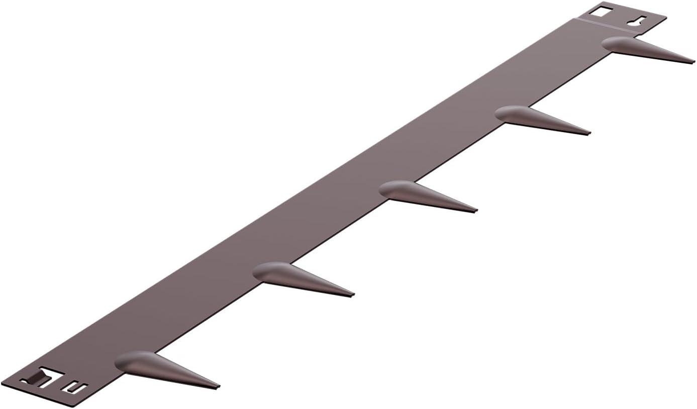 imageVEVOR Steel Landscape Edging 5 Packs 39 x 3 in RustResistant Metal Landscape Edging Bendable Garden Edging Border Heavy Duty Lawn Edging EasytoInstall Flower Bed Yard Pathway Divider Black39 L x 3 H