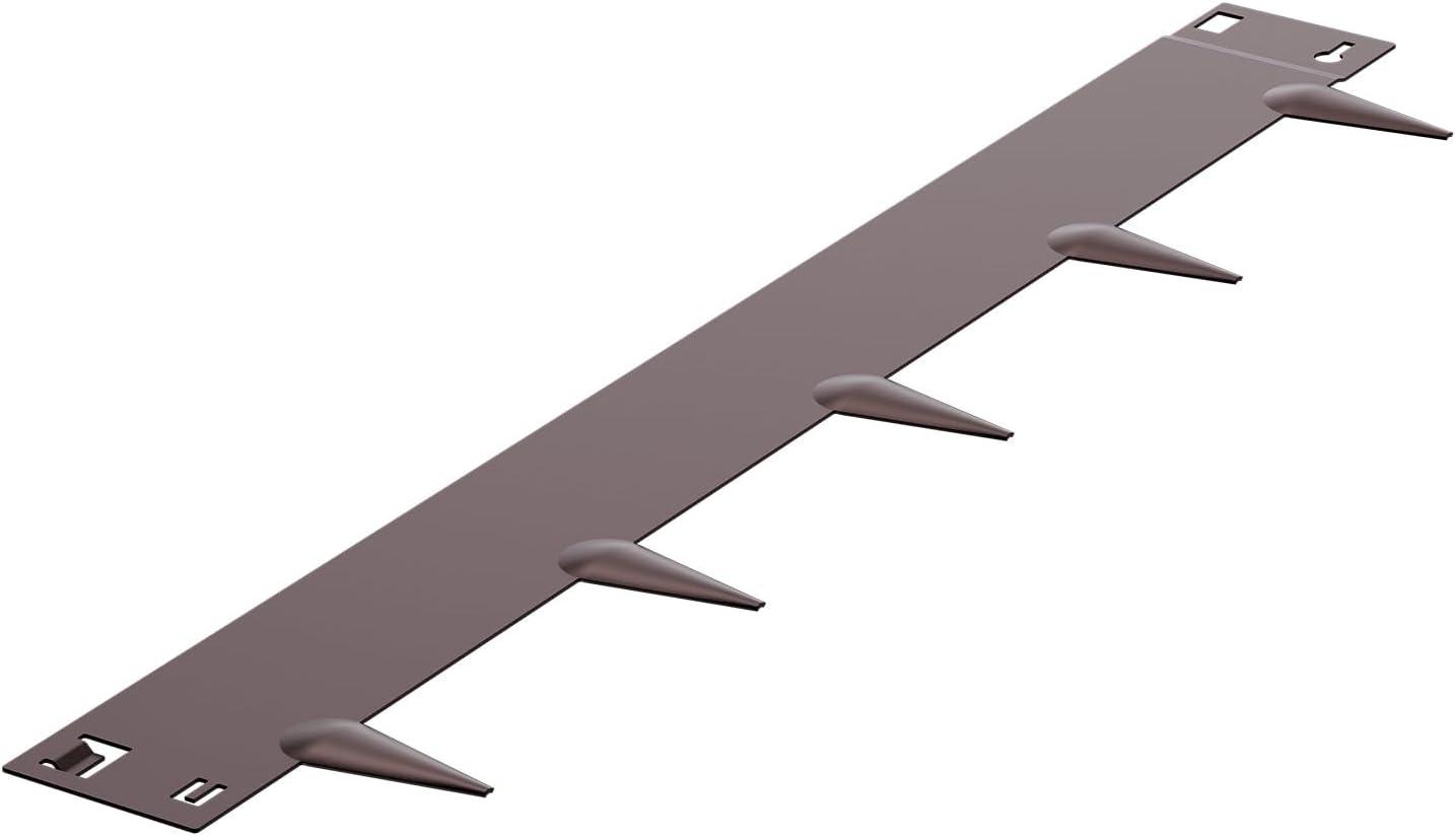 imageVEVOR Steel Landscape Edging 5 Packs 39 x 3 in RustResistant Metal Landscape Edging Bendable Garden Edging Border Heavy Duty Lawn Edging EasytoInstall Flower Bed Yard Pathway Divider Black39 L x 4 H