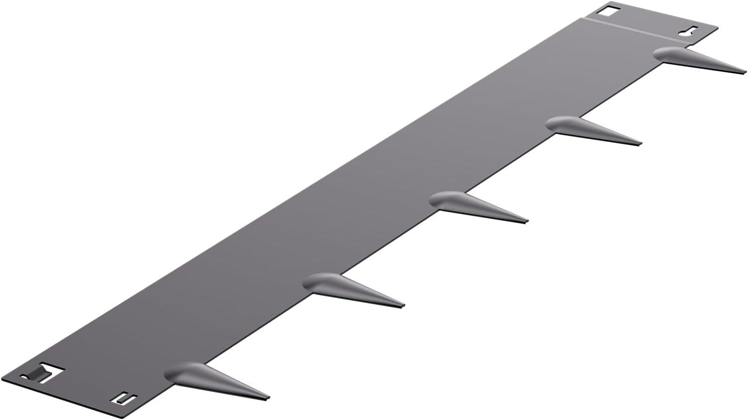 imageVEVOR Steel Landscape Edging 5 Packs 39 x 3 in RustResistant Metal Landscape Edging Bendable Garden Edging Border Heavy Duty Lawn Edging EasytoInstall Flower Bed Yard Pathway Divider Black39 L x 5 H