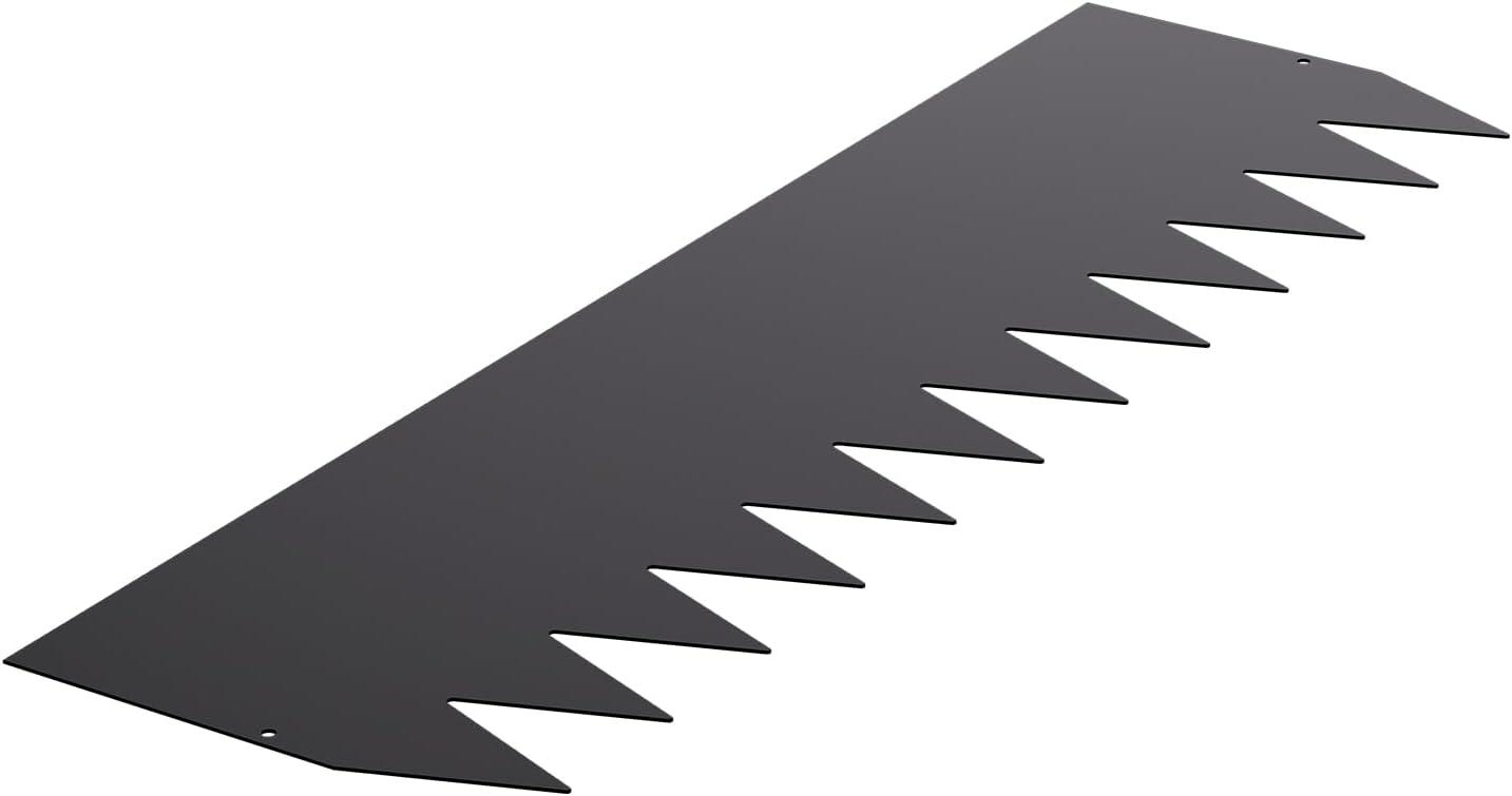 imageVEVOR Steel Landscape Edging 6 Packs 40 x 6 in RustResistant Metal Landscape Edging Bendable Garden Edging Border Heavy Duty Lawn Edging EasytoInstall Flower Bed Yard Pathway Divider Black40 L x 12 H 4 Pack