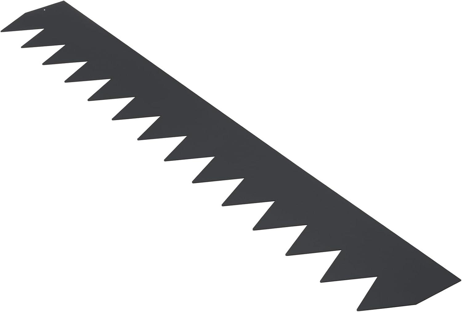 imageVEVOR Steel Landscape Edging 6 Packs 40 x 6 in RustResistant Metal Landscape Edging Bendable Garden Edging Border Heavy Duty Lawn Edging EasytoInstall Flower Bed Yard Pathway Divider Black40 L x 6 H 4 Pack