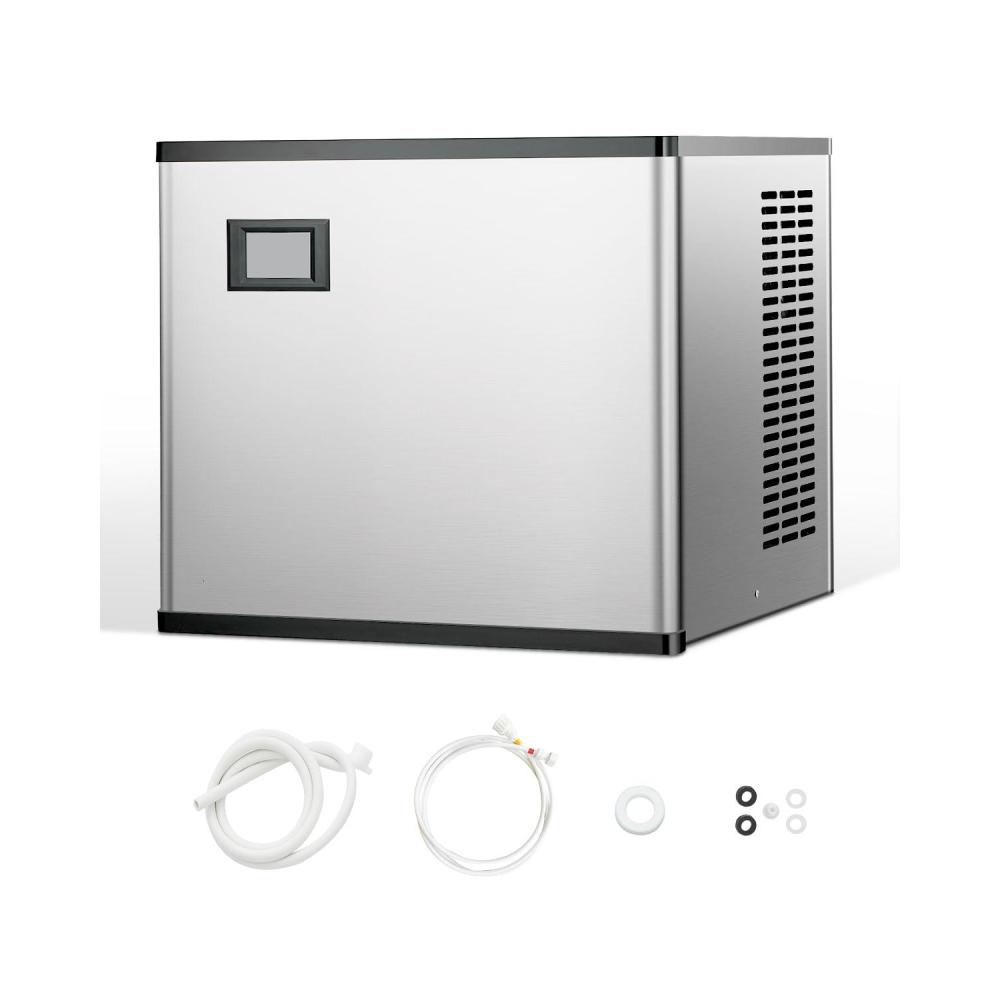 imageVEVOR Commercial Ice Maker Storage Bin 300 LBS Capacity IceBin Commercial Ice Storage Bin with Adjustable AntiSlip Rubber Feet Suitable for Restaurant Hotel and Beverage ShopsIce Maker Unit
