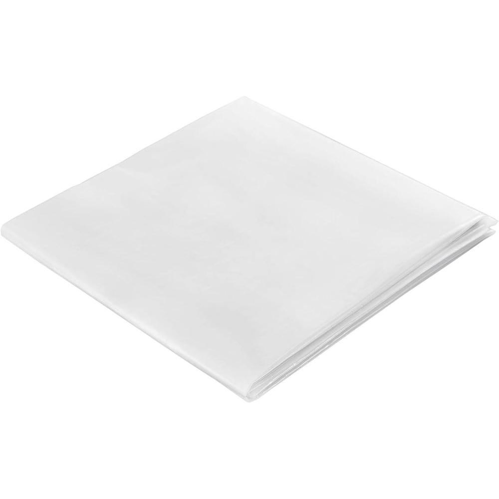 imageVEVOR Greenhouse Plastic Sheeting 8 x 25 ft 6 Mil Thickness UV Resistant Clear Polyethylene Film Hoop Green House Cover for Farms Agriculture Garden10 x 40 ft