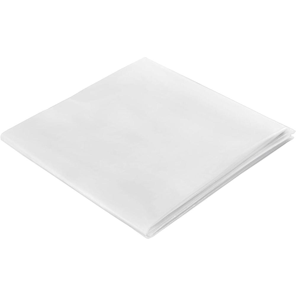 imageVEVOR Greenhouse Plastic Sheeting 8 x 25 ft 6 Mil Thickness UV Resistant Clear Polyethylene Film Hoop Green House Cover for Farms Agriculture Garden25 x 25 ft