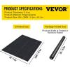 imageHappybuy Weed Barrier Landscape Fabric Heavy Duty 4FTx250FT Geotextile Fabric 5Oz Woven Weed Block Gardening Mat Garden Weed Fabric Good Permeability for Flower Bed Driveway Fabric Ground Cover6FTx300FT24OZ
