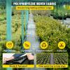 imageHappybuy Weed Barrier Landscape Fabric Heavy Duty 4FTx250FT Geotextile Fabric 5Oz Woven Weed Block Gardening Mat Garden Weed Fabric Good Permeability for Flower Bed Driveway Fabric Ground Cover65FTx330FT32OZ