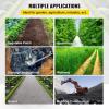 imageHappybuy Weed Barrier Landscape Fabric Heavy Duty 4FTx250FT Geotextile Fabric 5Oz Woven Weed Block Gardening Mat Garden Weed Fabric Good Permeability for Flower Bed Driveway Fabric Ground Cover3FTx50FT5OZ