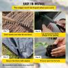 imageHappybuy Weed Barrier Landscape Fabric Heavy Duty 4FTx250FT Geotextile Fabric 5Oz Woven Weed Block Gardening Mat Garden Weed Fabric Good Permeability for Flower Bed Driveway Fabric Ground Cover65FTx330FT32OZ