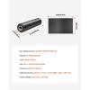 imageVEVOR 10 Mil Plastic Sheeting Heavy Duty 10 x 100 Thick Plastic Sheeting Roll Plastic Drop Cloth Painters Tarp Polyethylene Covering for Crawl Space Vapor Barrier MultiPurpose BlackBlackWhite