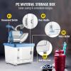 imageVEVOR 110V Commercial Ice Crusher 661LBSH ETL Approved 300W Electric Snow Cone Machine with Dual Blades Stainless Steel Shaved Ice Machine with Safety OnOff Switch for Family Restaurants BarsBlue