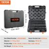 imageVEVOR 12quot Drive Impact Socket Set 65 Piece SAE 38quot to 114quot and Metric 1024mm 6 Point CrV Alloy Steel for Auto Repair EasytoRead Size Markings Rugged Construction Storage Case12 65PCS