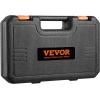 imageVEVOR 12quot Drive Impact Socket Set 65 Piece SAE 38quot to 114quot and Metric 1024mm 6 Point CrV Alloy Steel for Auto Repair EasytoRead Size Markings Rugged Construction Storage Case12 23PCS