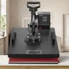 imageVEVOR 15x15 Heat Press Machine 8 in 1 Combo with 30 OZ Tumbler Press ampamp Hat Press Slide Out Heat Press Sublimation Machine for TShirts Hats Caps Tumblers Glass Cans Mugs and Plates Light Green15x15 Inch  8 in 1
