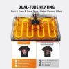 imageVEVOR 15x15 Heat Press Machine 8 in 1 Combo with 30 OZ Tumbler Press ampamp Hat Press Slide Out Heat Press Sublimation Machine for TShirts Hats Caps Tumblers Glass Cans Mugs and Plates Light Green8in115x1530OZGreen