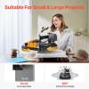 imageVEVOR 15x15 Heat Press Machine 8 in 1 Combo with 30 OZ Tumbler Press ampamp Hat Press Slide Out Heat Press Sublimation Machine for TShirts Hats Caps Tumblers Glass Cans Mugs and Plates Light Green8in115x15Black
