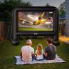 imageVEVOR 16FT Inflatable Movie Screen Outdoor Inflatable Projector Screen with Portable Storage Bag 169 Easy Set Up Movie Projection for Outdoor Backyard Home Theater Theme Party16ft