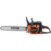 imageVEVOR 20inch 62CC Gas Powered Chainsaw 38 HP 2 Stroke Engine Gas Power Chainsaws with NonSlip Handle Gas Chainsaws with Dual Fuel Tanks For Wood Cutting Tree Trimming and Land Clearing52CC 18inch