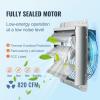 imageVEVOR 24 Inch Shutter Exhaust Fan Wall Mounted HighSpeed 3320CFM Vent Fan For Garages Shops Greenhouse Attic Ventilation AC Motor Fan Only10 Inch