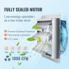 imageVEVOR 24 Inch Shutter Exhaust Fan Wall Mounted HighSpeed 3320CFM Vent Fan For Garages Shops Greenhouse Attic Ventilation AC Motor Fan Only12 Inch
