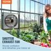 imageVEVOR 24 Inch Shutter Exhaust Fan Wall Mounted HighSpeed 3320CFM Vent Fan For Garages Shops Greenhouse Attic Ventilation AC Motor Fan Only24 Inch