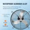 imageVEVOR 24 Inch Shutter Exhaust Fan Wall Mounted HighSpeed 3320CFM Vent Fan For Garages Shops Greenhouse Attic Ventilation AC Motor Fan Only24 Inch