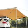 imageVEVOR 270 Degree Vehicle Overland Awning Free Standing Driver Side Waterproof Car Shelter UV50 Vehicle Awning for SUV Truck Van Ultimate Sun Protection 270LTEKhaki 270 82ft Car Awning