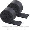 imageVEVOR 2Pack Recycled Rubber Mulch Mat 120 x 45 inPermanent Rubber Mulch for Landscaping Black Mulch Garden Edging Border for PlantsVegetables ampamp Flower Garden Barrier2packs