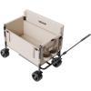 imageVEVOR 3in1 550lbs220L Large Collapsible Folding Wagon Convert to Bench Foldable Beach Wagon with Wheels for Sand Outdoor Utility Wagon for Groceries Camping Sports Shopping550Lbs220L