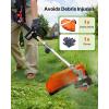 imageVEVOR 5in1 26cc 2 Cycle Gas Powered Dual Sided Hedge Trimmer Weed Eater String Trimmer Edger Pole Saw Chainsaw Pruner with EPA CE and EMC Certification26cc 4in1 Gas Hedge Trimmer  String Trimmer  Brush Cutter  Edger