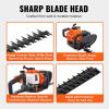 imageVEVOR 5in1 26cc 2 Cycle Gas Powered Dual Sided Hedge Trimmer Weed Eater String Trimmer Edger Pole Saw Chainsaw Pruner with EPA CE and EMC Certification26cc 2 Stroke Gas Hedge Trimmer