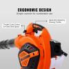 imageVEVOR 63CC Backpack Leaf Blower Gas Powered 189L Tank Delivers 1110CFM ampamp 220MPH Perfect for Garden Maintenance Clearing Leaves ampamp Snow26CC Handheld