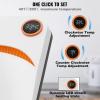 imageVEVOR 8 in 1 Heat Press Machine 15x15 Inch 360 Swing Away Tshirt Press Digital Professional Sublimation Heat Transfer for T Shirts Hat Cap Mug PlatePink