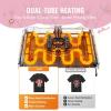 imageVEVOR 8 in 1 Heat Press Machine 15x15 Inch 360 Swing Away Tshirt Press Digital Professional Sublimation Heat Transfer for T Shirts Hat Cap Mug PlatePink
