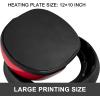 imageVEVOR 8 in 1 Heat Press Machine 15x15 Inch 360 Swing Away Tshirt Press Digital Professional Sublimation Heat Transfer for T Shirts Hat Cap Mug PlatePink